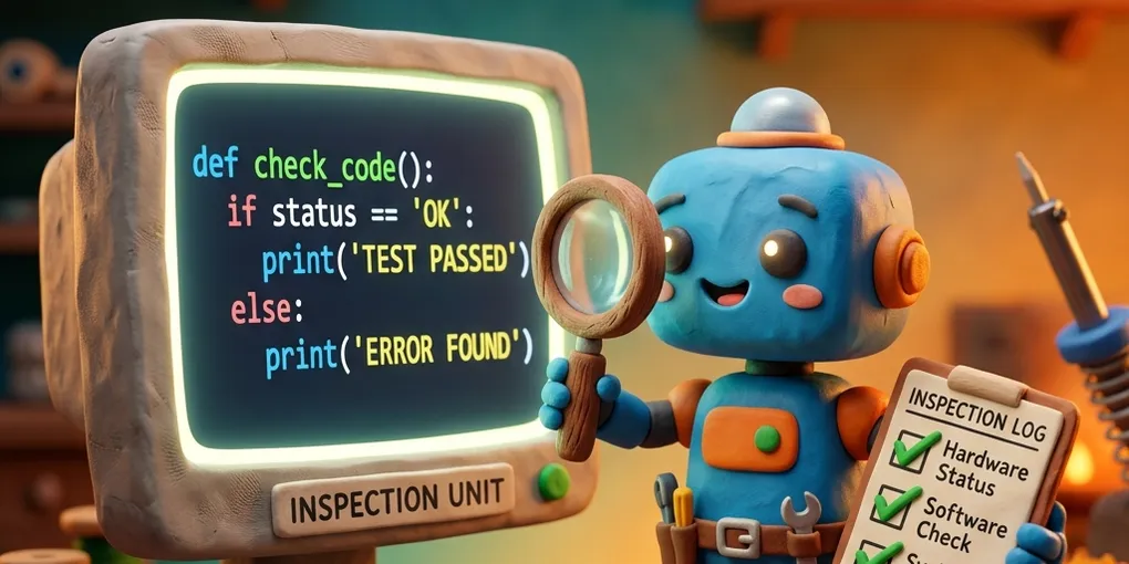 Cover illustration representing the blog post: Continuous Verification: The AI Feedback Loop