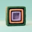 3D claymation icon of nested boxes representing structure